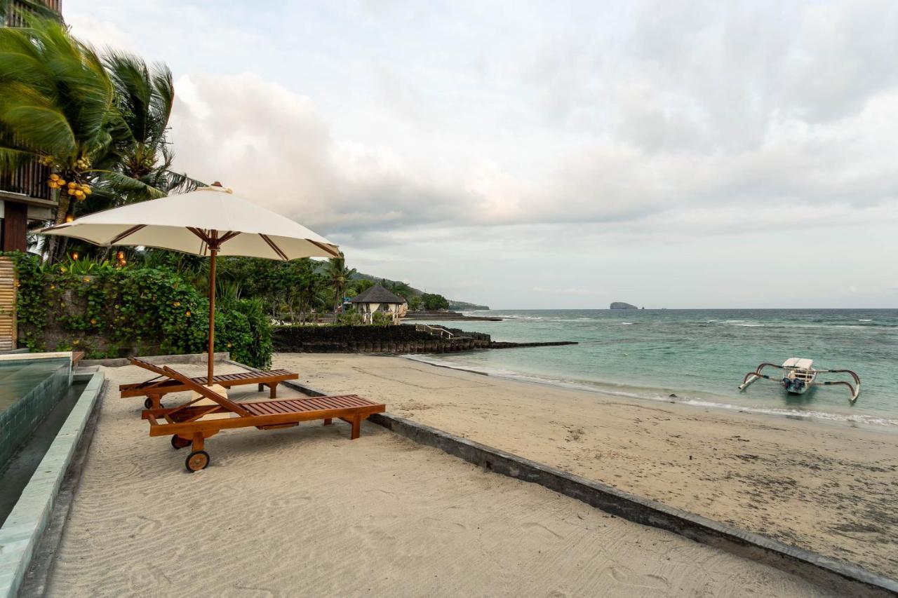 Utama Villas Beach Front Candidasa Exterior foto